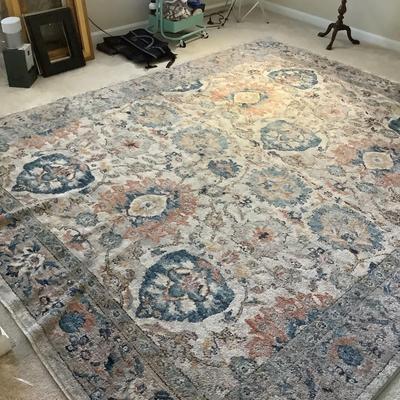 053 Large Nicole Miller Oriental Rug 9'10" x 7'11"