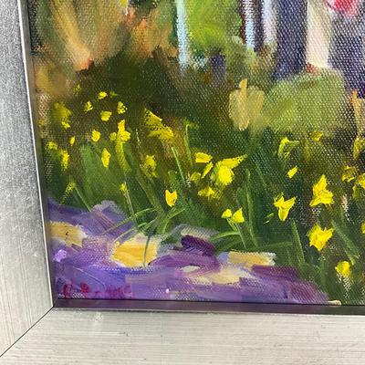 059 Original Acrylic Painting "American Porch" by Kathie Rogers