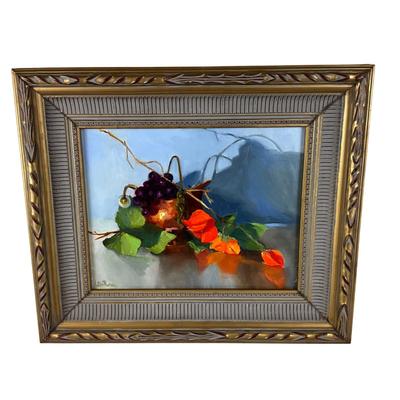 061 Original Oil Painting "Arrangement in Copper" by Kathie Rogers
