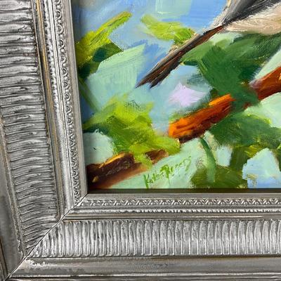 62 Original Acrylic Bird Painting by Kathie Rogers