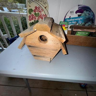 509 Large Garden/Yard Decor/Bird House LOT