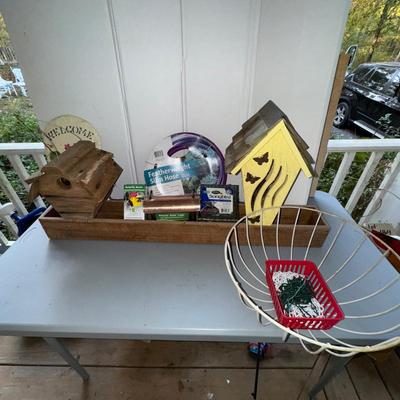 509 Large Garden/Yard Decor/Bird House LOT