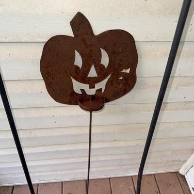 611 Iron Harden Shepherds Hook& Fall Decor