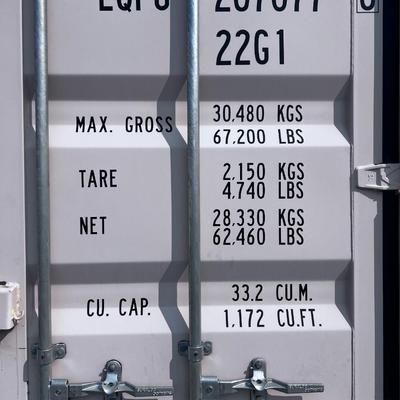 20 Foot Shipping Container CONEX