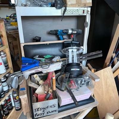 Lot 3: Scroll Saw, Tools & More