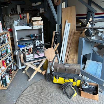 Lot 3: Scroll Saw, Tools & More