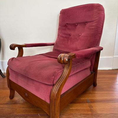 Vintage Morris Style Recliner Chair and Recliner (See Details)