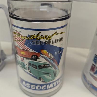 Street Rod Nationals Hot Rod Association Plastic Mugs