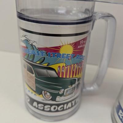 Street Rod Nationals Hot Rod Association Plastic Mugs