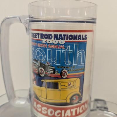 Street Rod Nationals Hot Rod Association Plastic Mugs