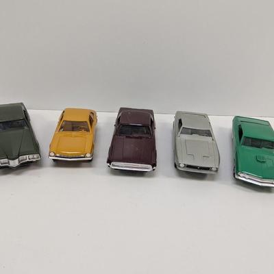 Vintage Plastic Motor Cars