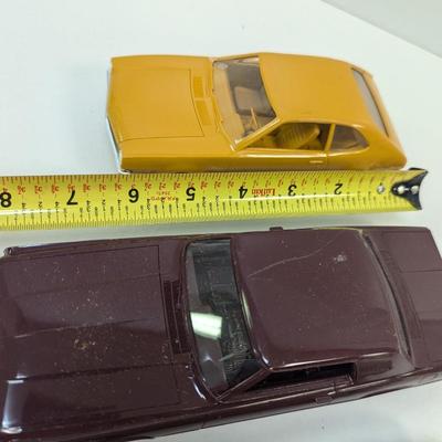 Vintage Plastic Motor Cars