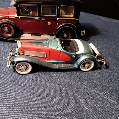 '35 DUESENBERG SSJ & '33 MERCEDES-BENZ DIE-CAST MODELS
