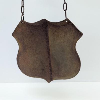 Route 66 Cast Iron Hanging Sign