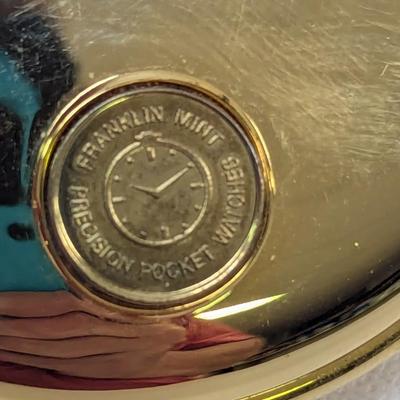 Franklin Mint Stag Precision Pocket Watch