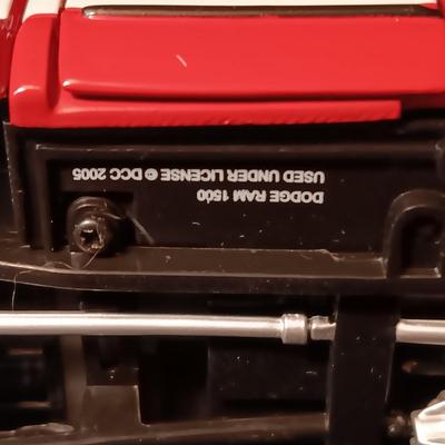 DODGE RAM 1500 COCA-COLA DIE-CAST TRUCK & PLASTIC TRUCK