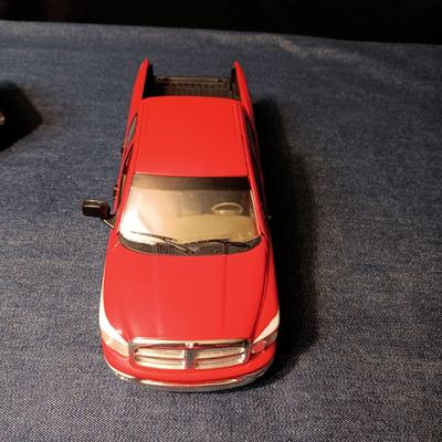 DODGE RAM 1500 COCA-COLA DIE-CAST TRUCK & PLASTIC TRUCK