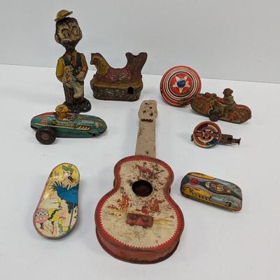 Vintage Tin Toys - B. O. Plenty Wind Up Toy