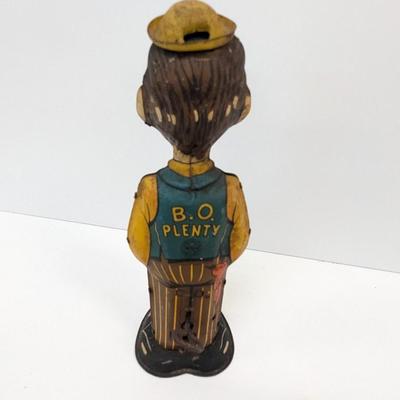 Vintage Tin Toys - B. O. Plenty Wind Up Toy