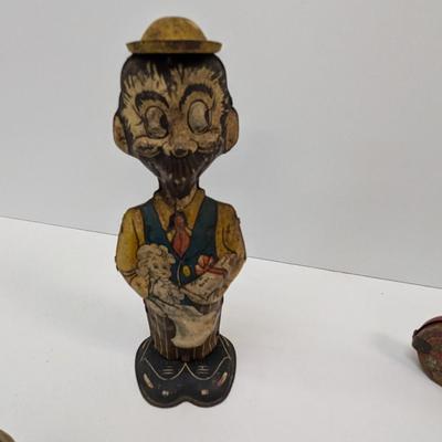 Vintage Tin Toys - B. O. Plenty Wind Up Toy