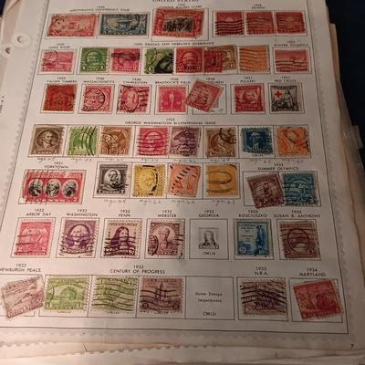 STAMP COLLECTION STARTED IN 1928