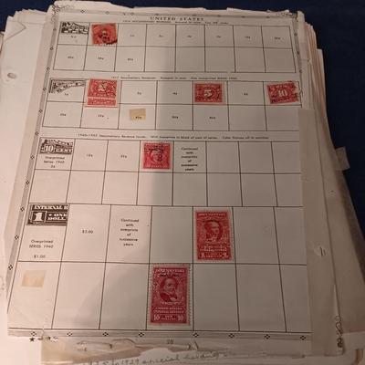STAMP COLLECTION STARTED IN 1928