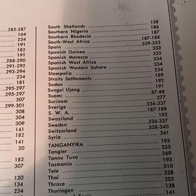 STAMP COLLECTION STARTED IN 1928