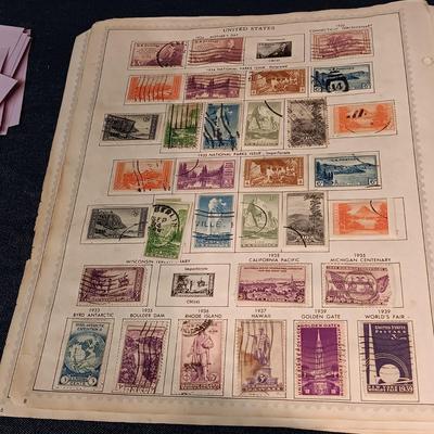 STAMP COLLECTION STARTED IN 1928