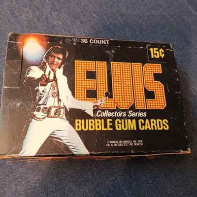 DONRUSS 36 COUNT ELVIS PRESLEY BUBBLE GUM TRADING CARDS