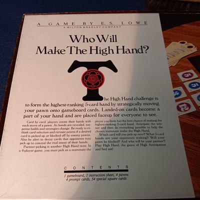 HIGH HAND BOARD GAME