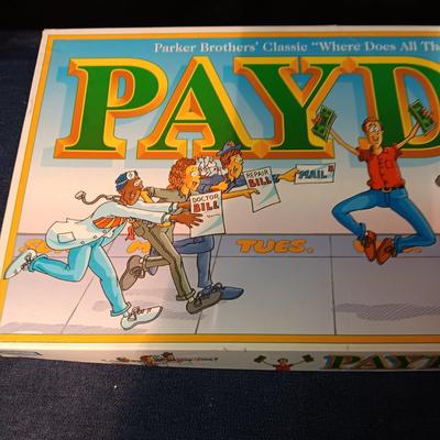 PARKER BROTHERS PAYDAY BOARD GAME