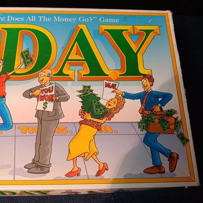 PARKER BROTHERS PAYDAY BOARD GAME