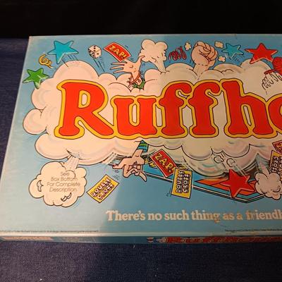 RUFFHOUSE BOARD GAME 1980