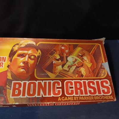 THE SIX MILLION DOLLAR MAN BIONIC CRISIS BOARD GAME