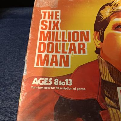 THE SIX MILLION DOLLAR MAN BIONIC CRISIS BOARD GAME