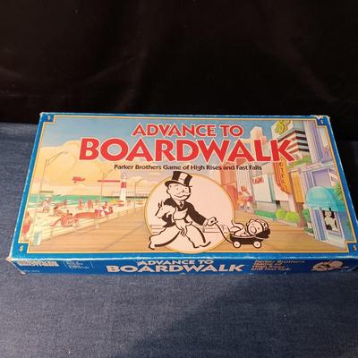 ADVANCE TO BOARDWALK BOARD GAME
