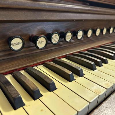 Lot 14: Antique Organ