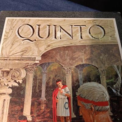 1962 "TWIXT" & 1964 "QUINTO" BOOK CASE GAMES