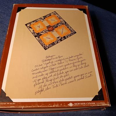 "YESTERYEAR" THE NOSTALGIA TRIVIA GAME 1973