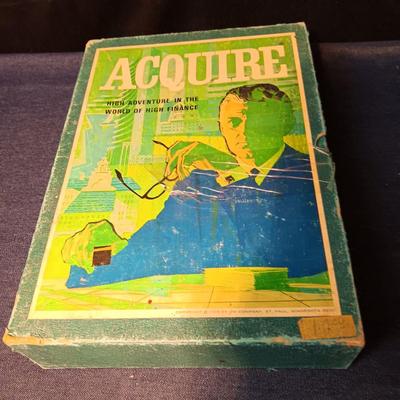 1968 "ACQUIRE" BOOK CASE GAME