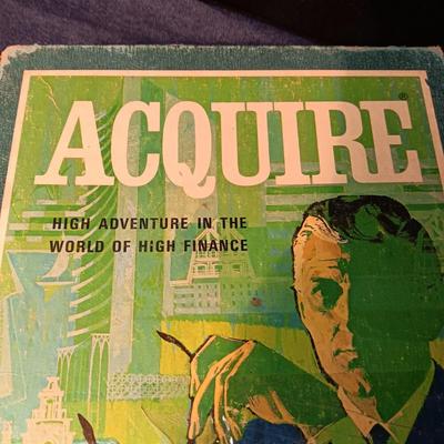 1968 "ACQUIRE" BOOK CASE GAME