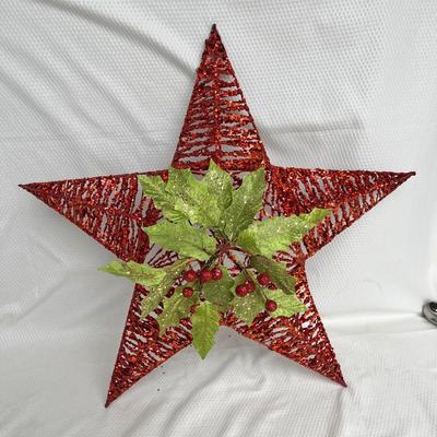 Lot 345 Large star wall hanging