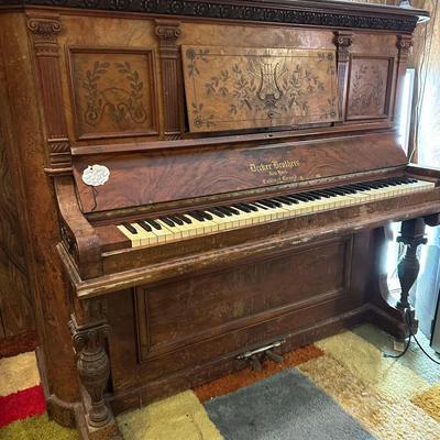 Lot 15: Decker Brothers Piano