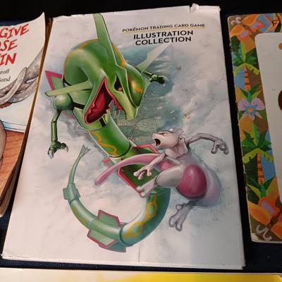 CHILDREN'S BOOKS AND POKEMON TRADING CARD GAME ILLUSTRATED COLLECTION BOOK