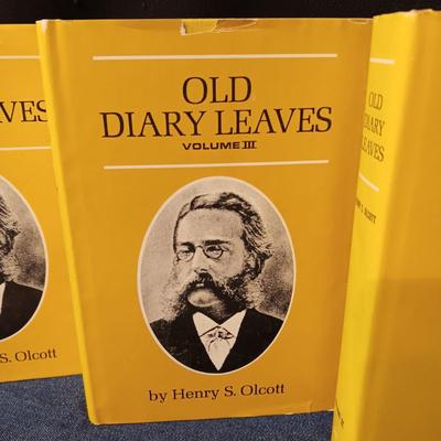 OLD DIARY LEAVES VOL 1-3 AND OTHER BOOKS