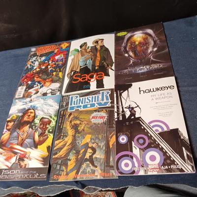 VARIETY OF COMIC LIKE BOOKS