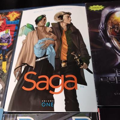 VARIETY OF COMIC LIKE BOOKS
