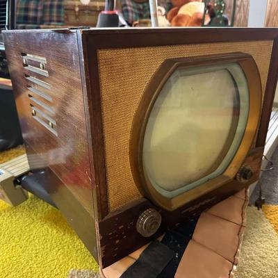 Lot 16: Vintage Motorola Television, Bike & Exercise Equipment