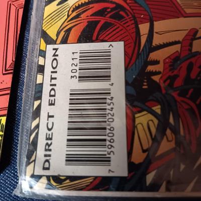 "FALLEN ANGELS" & "IRON MAN" COMIC BOOKS