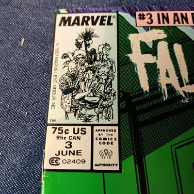 "FALLEN ANGELS" & "IRON MAN" COMIC BOOKS